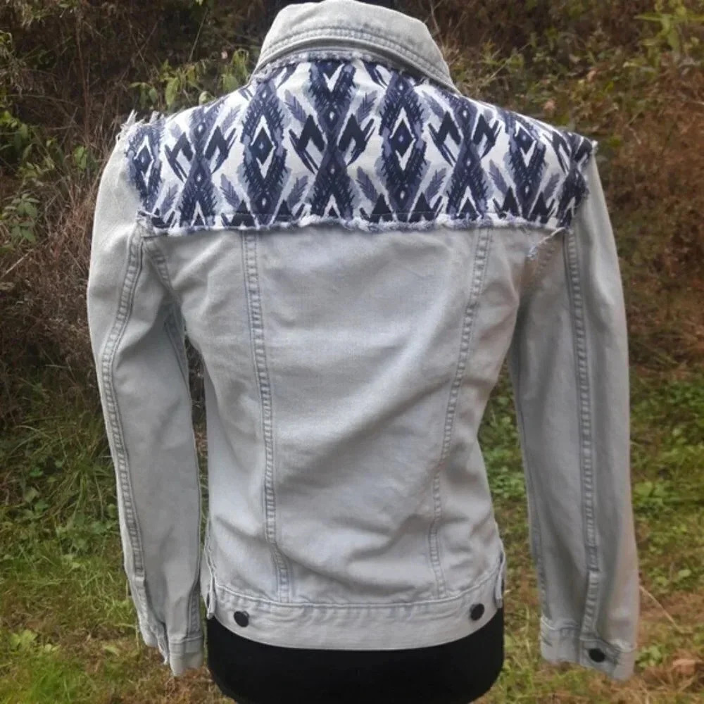 Rock & Republic Hitchhiker Denim Jean Jacket Coat